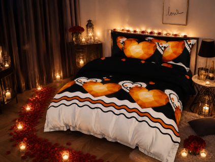 romatické povlečení romance